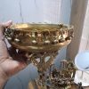REAL PURE UNPOLISHED BRASS URLI WITH GUNGROO