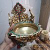 REAL PURE POLISHED BRASS - URLI ELEPHANTS