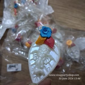25 PCS OF WHITE GANESH – MANUFACTURER OF EVERGREEN HALDI PASUPU KUMKUM