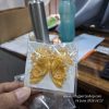 EAR RINGS 1.8 INCH -SET OF 2PC -VRATAM VARALAKSHMI VARALAXMI, GOD POSHAK PROPS