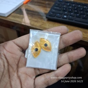 DEVI OR ANY GOD  EYES - 1 inch set of 2 - -VRATAM VARALAKSHMI VARALAXMI, GOD POSHAK PROPS