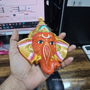GANESH VINAYAKA FACE 7 INCH * 5 INCH  -- VRATAM VARALAKSHMI VARALAXMI
