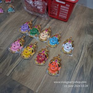 BIG DEVI FACE - SET OF 9 PCS ASHTALAXMI / NAVDURGA – VRATAM VARALAKSHMI VARALAXMI