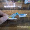 2 INCH - 2 PC OF METAL PARROTS – MINIATURE GOD POSHAK PROPS
