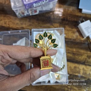2.3 INCH TULASI TULSI – MINIATURE GOD POSHAK PROPS