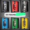3D WALL ART FRAME RACING CAR -GENZ / ADULT, KIDS – GAMES / TOYS Exclusive Alloy Metal Pull Back Die-cast Car Toy