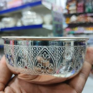 Bowl DESIGN EN 0055 — PURE GERMAN SILVER PLATED