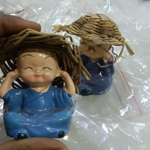 GARDEN MINIATURES — sunbath buddhas 205