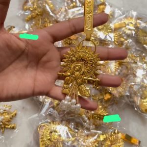 METAL SATKA & BROOCH - TRADITIONAL RETURN GIFTS