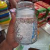 HEAVY GLASS VACUUM AIRTIGHT JAR FISH  DRY FRUIT JAR / SPICE OR ANY -- TRADITIONAL PS RETURN GIFTS