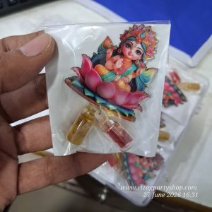 LASKHMI LAXMI IN LOTUS DARK — MANUFACTURER PASUPU HALDI KUMKUM