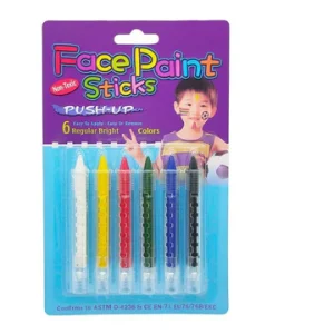 FACE PAINT STICKS PUSH UP - FANCY DRESS - MAKEUP KIDS / ADULTS