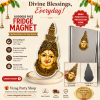 TO BE FRIDGE MAGNET - 6 INCH AMMAVARI   - WOOD MDF KGF PROPS