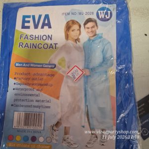 RAINY SEASON RAIN COAT EVA HEAVY 52 INCH * 80 INCH raincoat