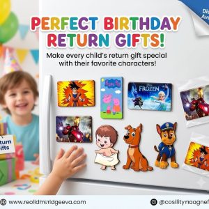 disney fridge magnets kids assorted 4 inch approx - return gifts stationary stationery kids / adults