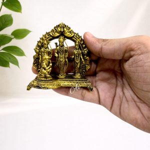 RAM DARBAR 2.75INCH - BRASS IDOLS GOD FIGURES