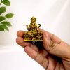 VISHWAKARMA SITTING 1.5INCH - BRASS IDOLS GOD FIGURES