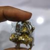 DURGA DEVI LION 1.5INCHES - BRASS IDOLS GOD FIGURES