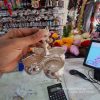 GERMANSILVER PANCHAWAL WITH DAMAGED BASE STAND— Displayed USED DOLLS and GERMAN SILVER, LAMPS, CLEARANCE SALE — secret link PROPS