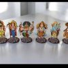 Dasavatharam (set of 10 pc) — KGF MDF WOOD PROPS DIYA STAND