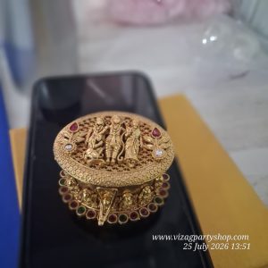 RAM DARBAR - BRASS HANDWORKED KUMKUM DIBBI BARINI – TRADITIONAL RETURN GIFTS