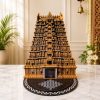 12 INCH rameshwaram TEMPLE WITH ROUND KOLAM BASE ARCH – wood mdf kgf props