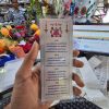 SILVER CARD ASHTALAKSHMI STOTARAM - TRADITIONAL RETURN GIFTS – VRATAM VARALAKSHMI VARALAXMI PROPS