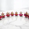 WOODEN SET OF 8 PC ASHTALAKSHMI - WOOD MDF KGF PROPS - TRADITIONAL RETURN GIFTS