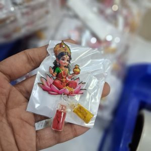 new LAKSHMI LAXMI LOTUS -- MANUFACTURER PASUPU HALDI KUMKUM - 100PC PACKING