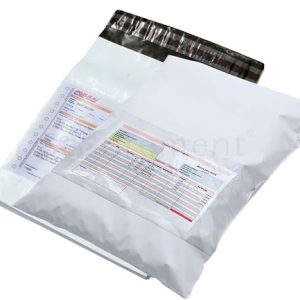 100 PC PER PACK - COURIER POUCH - STICKER ADHESIVE ON TOP AND ALSO WATERPROOF SEAL POUCH FOR TRACKING SLIP