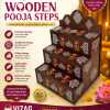 3STEPS LOTUS WIDE - WITH PANEL - WOOD MDF KGF PROPS