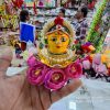FACE GOWRAMMA WITH FLORAL  ASAN - VARALAKSHMI LAXMI DEVI VRATAM FACES
