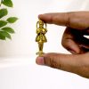1.5 INCH HANUMAN STANDING PRAY – BRASS IDOLS GOD FIGURES