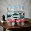 2 PC PER BOX - 260 ML -  GLASS CUPS BOWLS SHORTCUT - TRADITIONAL PS RETURN GIFTS