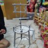 DEVI STAND (13 INCH WIDTH * 28 INCH HEIGHT) - LAXMI LAKSHMI - TRADITIONAL PROPS VRATAM DEVI