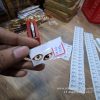 2 CMS - DEVI / GOD EYES METAL - MINIATURE GOD POSHAK PROPS