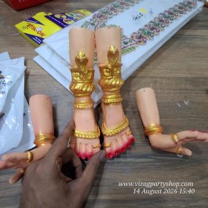 8 INCH - HANDS LEGS PARTS - DEVI VRATAM VARALAKSHMI VARALAXMI