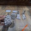 SILVERPLATED HAND AND LEGS OF GOD PARTS - MINIATURE GOD POSHAK PROPS