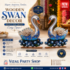 2 PC -  SWAN - 9 INCH * 8 INCH – WOOD MDF KGF PROPS