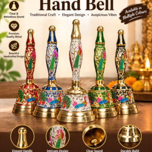BRASS BELL -  6 INCH - ITALIAN DESIGN