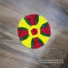 1 FEET - CIRCLE  – WATERPROOF WOOL RANGOLI MATS