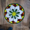 2 FEET - DIAMOND – WATERPROOF WOOL RANGOLI MATS