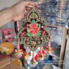 PACK OF LATKAN VELVET HANGINGS – GANESH BELLS