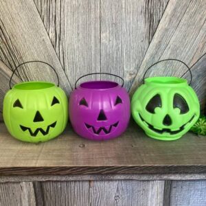 HALLOWEEN PUMPKIN BAKSETS - 6 PC PER PACK - 2 INCH