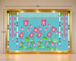 (5 FEET * 8 FEET) - LOTUS BORDER