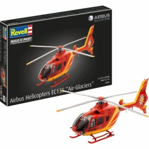 EC-135 RC Helicopter 1:30 Scale – 2.4GHz Remote Control Flying Aircraft with Brushless Motor, Optical Flow Hover, 3-Speed Modes & One-Key Take-Off/Landing