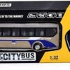 RC City Express Bus Toy with Remote Control, Lights & Rechargeable Battery – 1:32 Scale
