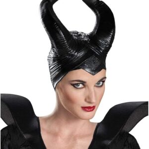 HEADBAND - BLACK DEMON HORN BLACK - MALEFICENT MOVIE
