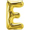 E -- GOLD 16 INCH FOIL LETTER