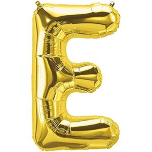 E -- GOLD 16 INCH FOIL LETTER